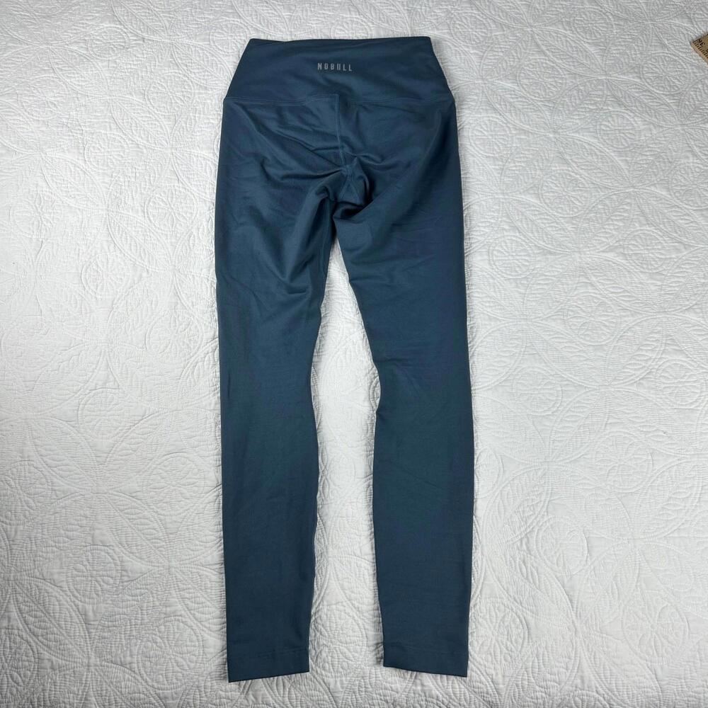 NOBULL Women's High-Rise Tight - XSmall - Deep Teal Heather